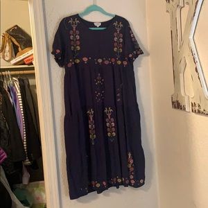 Embroidered dress